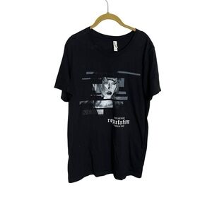 Taylor Swift Reputation Tour Black Graphic T-Shirt Medium